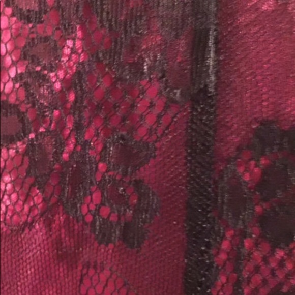 BETSEY JOHNSON Y2K 90’s Lace / Satin Slip Dress 4 - Picture 7 of 9